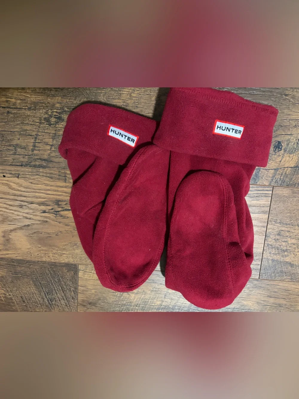 Hunter  Lining Socks Fleece Welly Socks Size Medium US 5-7